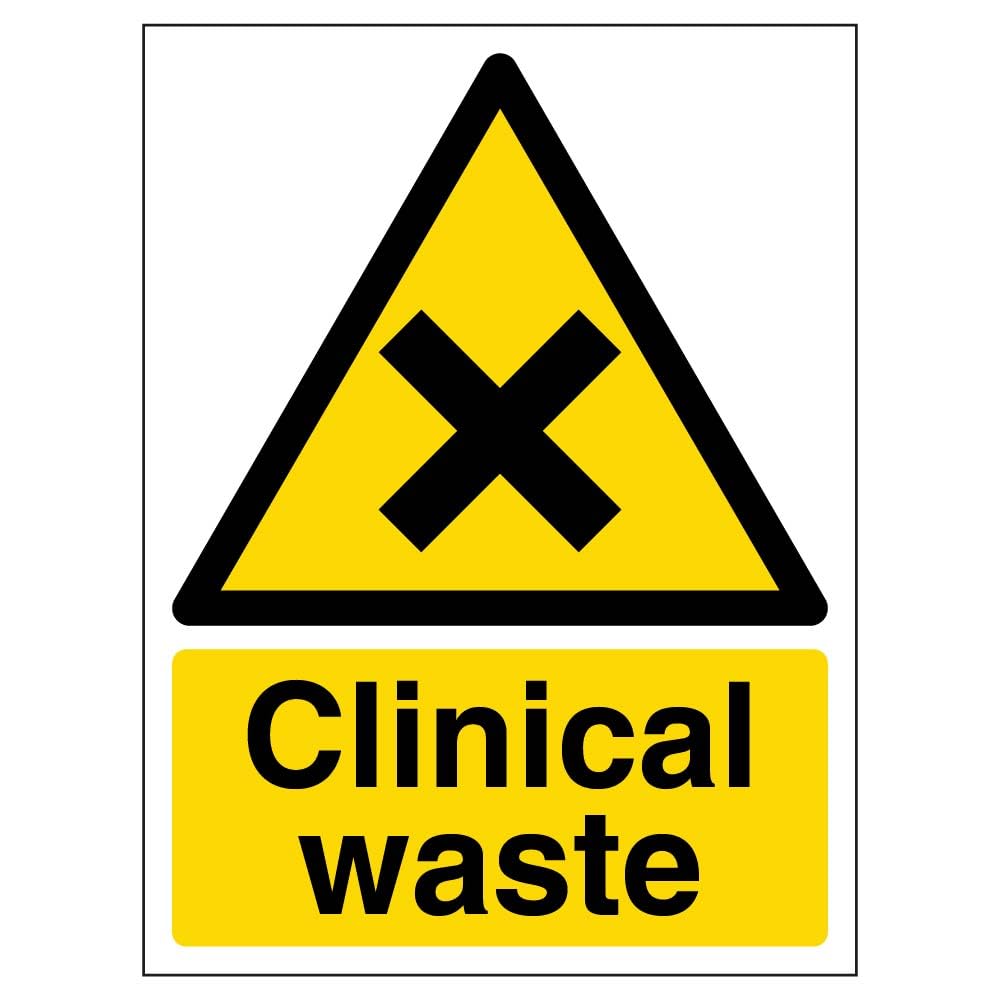 Clinical Waste - No Sharps - Label - View #2