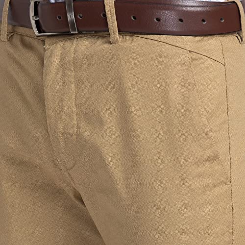 Image of Park Avenue Men's Cotton Blend Print Pattern Neo Fit Flat Front Chinos