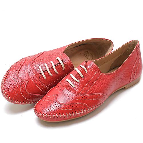 Oxford em Couro 15360 QQ Casual Marsala 36