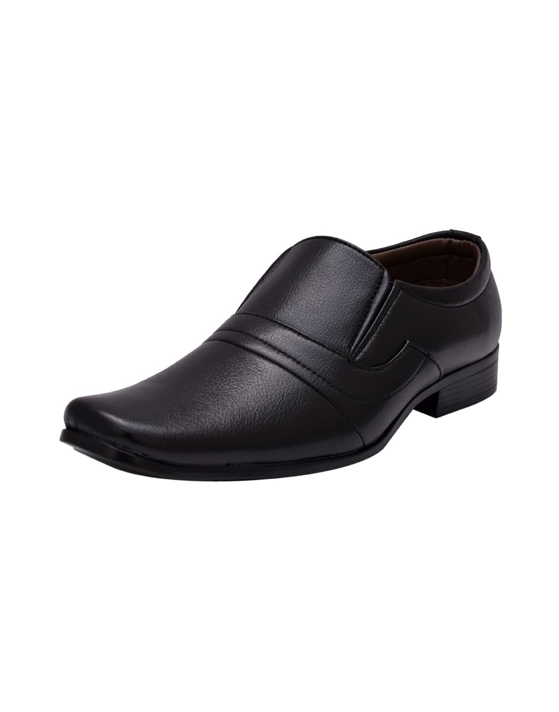 SIR CORBETT Black Faux Leather Dress Formal Shoes for Men - 9 UK (B0CS3PNZLD) Amazon Price History, Amazon Price Tracker