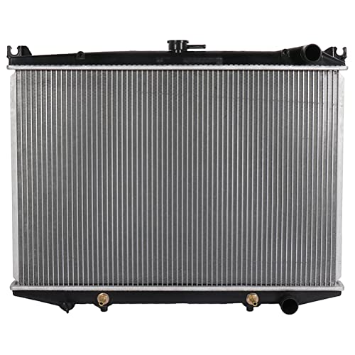 OCPTY Core Radiator Plastic Aluminum Radiator Compatible for 1995 1996 1997 for Nissan Pickup 314