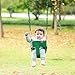 Funmily Toddler Swing Seat, High Back Full Bucket Swing with 60 inch Plastic Coated Swing Chains & 2 Snap Hooks Fully Assembled Swing Set (Green)