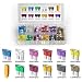 140pcs Blade Car Fuse Assortment (2A 3A 5A 7.5 A 10A 15A 20A 25A 30A 35A) ATO/APR/ATC Standard Fuse Set with Fuse Puller Tool for Rv, Truck, Vehicle