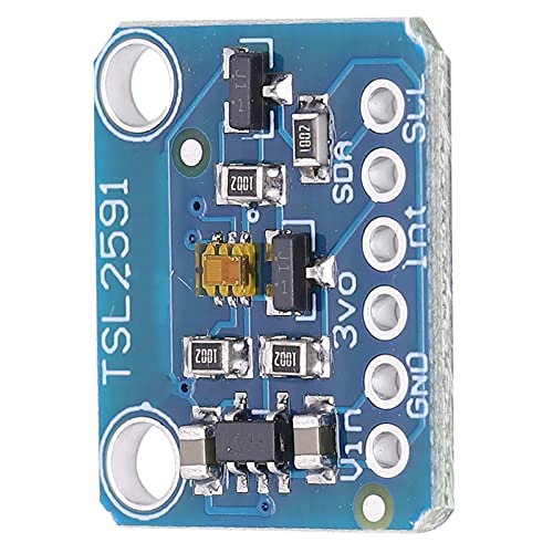 TSL2591 Hochdynamischer Digitaler Lichtsensor, I2C-Schnittstelle, Infrarot und Vollspektrum, 188 Lx bis 88.000 Lx, -30°C bis 80°C