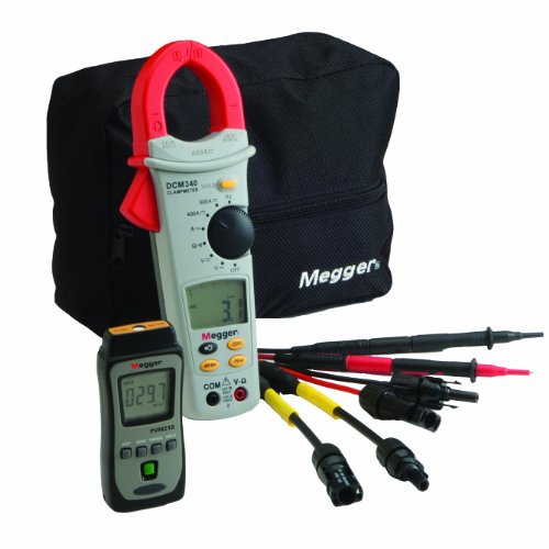 Image of Megger PVK330 Photovoltaic Kit with D.C. Clamp Multimeter