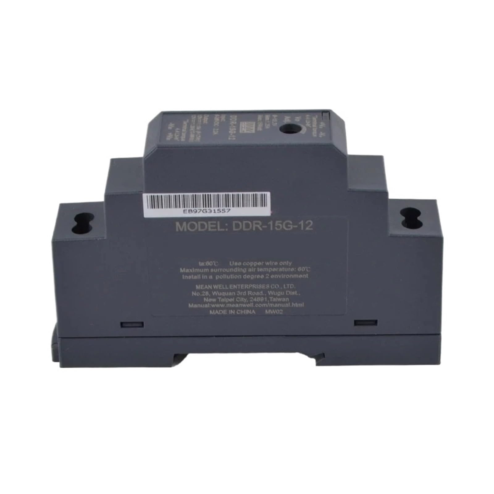 DDR-15L-24 convertisseur extra plat haute isolation pour tableau domotique