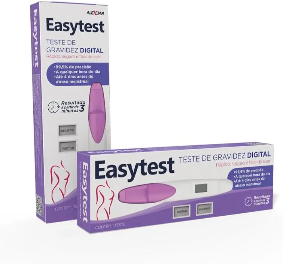 Teste de Gravidez Digital, Precisão 99.9%, 1 Unidade