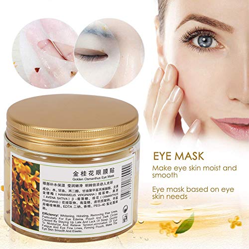Augenmaske, 80 Stück Flasche Golden Osmanthus Moisturizing Patch Für Augenlider, Falten For Lösen, Augenringe Entfernen - Image 7