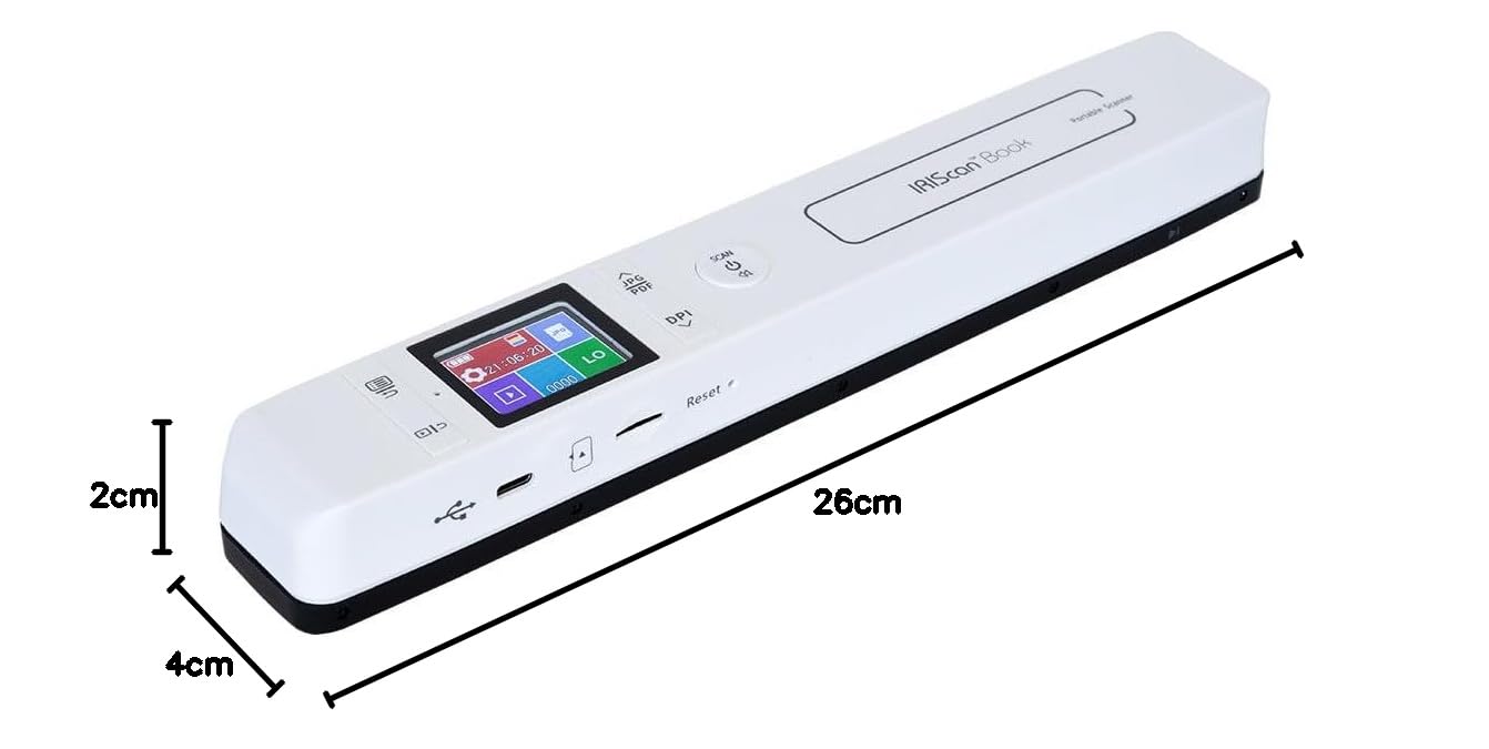 Amazon | IRIScan Book 7 失読症 | ポータブルスキャナー | 15PPM