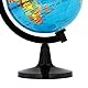 EXERZ 10cm Schülerglobus - Englische Karte - Mini Globus Bildung Drehbarer - Lehrmaterial Globen Politische Karte - Durchmesser 10cm