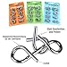 Qanmua 24 Stück Knobelspiele Set, 3D Brainteaser Metall Puzzle IQ Spiele für Kinder, Erwachsene und Studenten - Geduldspiele und Puzzle Ring Geschenke