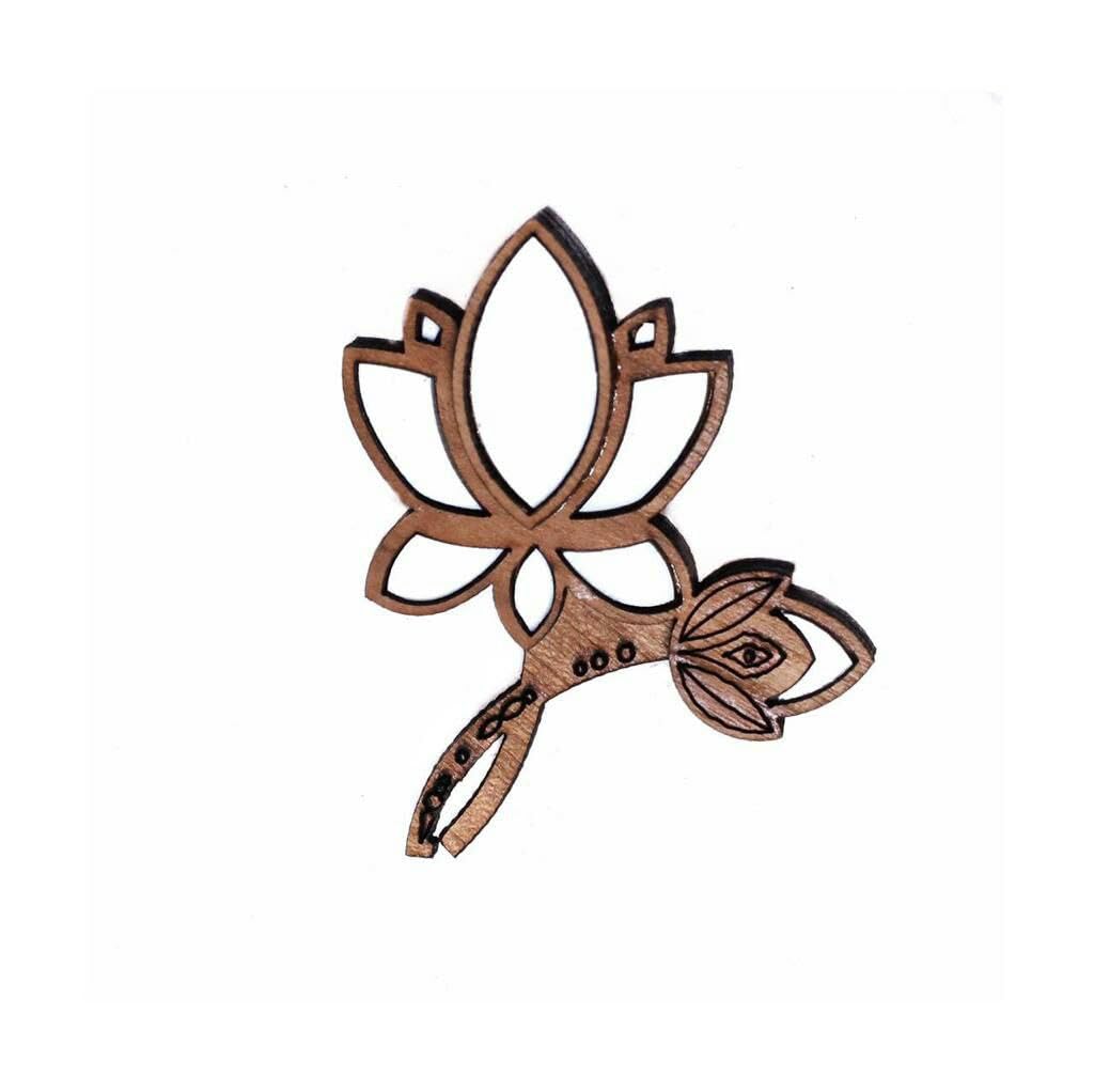 Acrylic Lotus Wooden Brooch (B0CLLCXT9C) Amazon Price History, Amazon Price Tracker