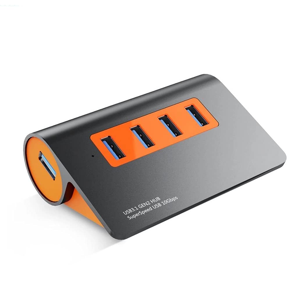 Multi-Interface Converter USB3 1 Gen2 Hub Aluminum USB Hub PC Splitter 10Gbps Super Speed