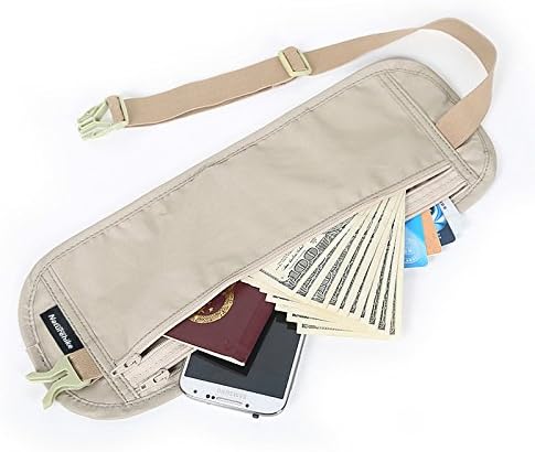 貴重品入れ シークレットウエストポーチ 黒色 ポーチ オンライン通販