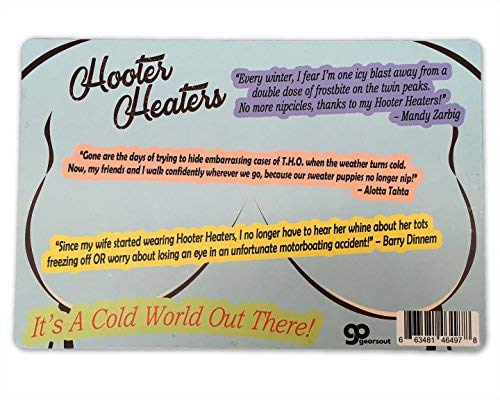 Gears Out Hooter Heaters - Chest Warmers For Women - Funny Gag Gift For Ladies - It's A Hat For Your Hooters #TOP1