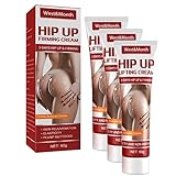 Butt Enhancement Cream, Deeply Moisturizing Butt Cream, Hip Lift Up Cream for Bigger Butt, Women Buttock Enhancement Cream Butt Enlarge Booty Hip Lift Up Enhance Massage (3pcs)