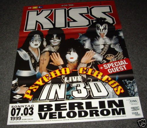 Affiche Kiss Psycho Circus poster pour grand mur vide