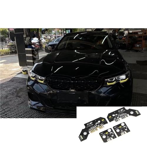 Faro DRL Intermitente G20 con Placas Amarillas de Alta Intensidad Led 2