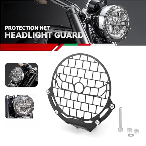 Protection des phares moto R18 cache calandre contre les projections