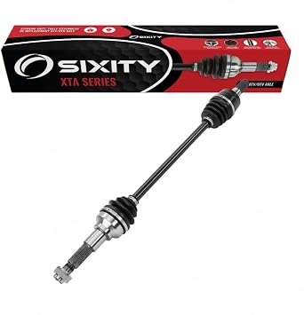 Sixity XTA Rear Right Axle compatible with Yamaha YXC700 Viking VI EPS Ranch Edition YXE70 Wolverine R-Spec SE YXM700 with Suntop FI 4x4 2014-2021