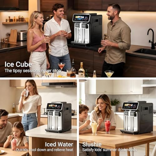 Máquina de Hielo Multifuncional 3 en 1 HEIHEIZI miniatura 7
