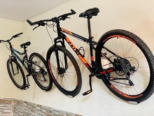 Suporte Bicicleta Parede Horizontal Para Bike Mtb Speed Bike