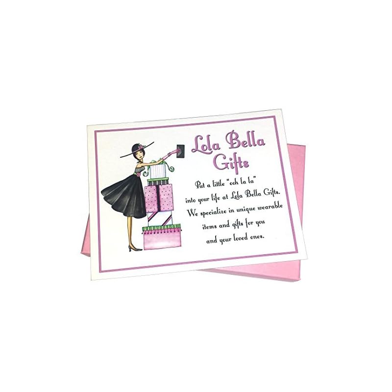Lola Bella Gifts Crystal Dalmatian Dog Pendant Necklace with Gift Box - Image 5