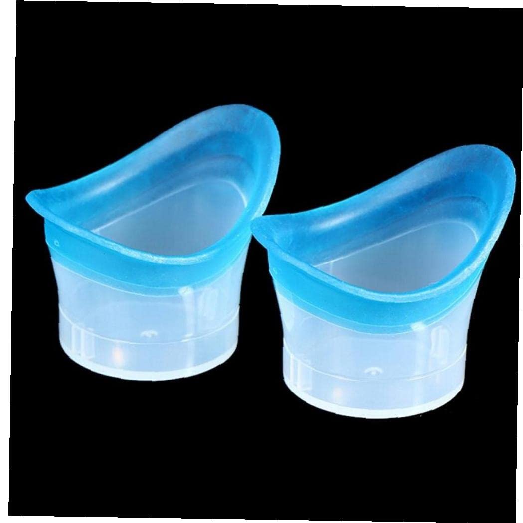 10 Piezas de Silicona Taza de Lavado Ocular para Refrescarse y Limpiar los Ojos