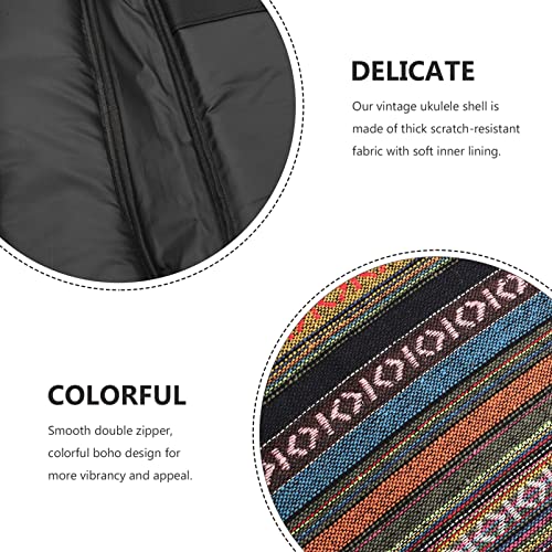 SUPVOX Capa De Ukulele Concert Estojos Para Ukulele Acolchoada Para Ukulele Estojo Para Ukulele Para