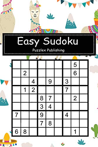 Easy Sudoku: Sudoku Puzzle Game For Beginers With Llama seamless pattern cover