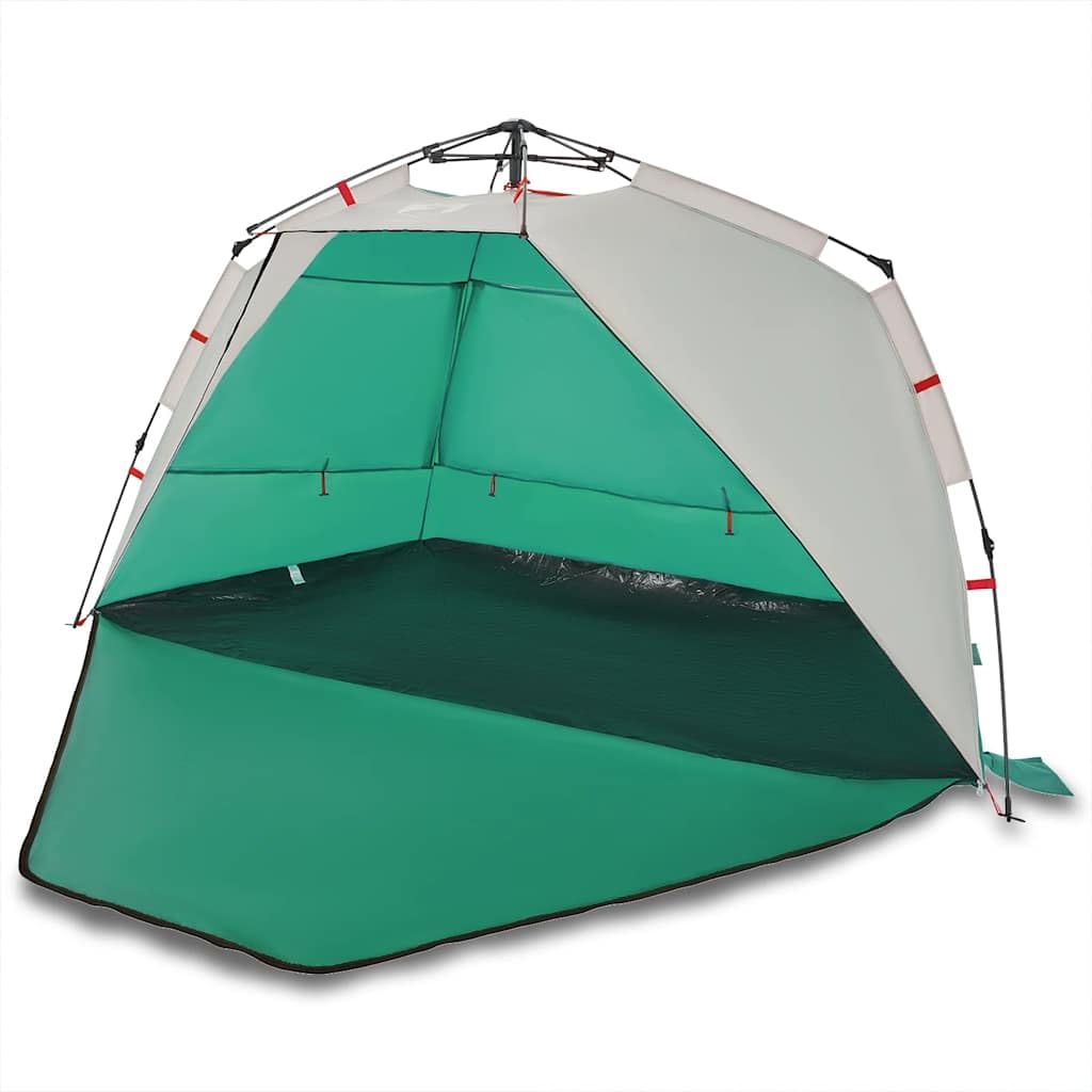 Tenda Da Spiaggia 2 Persone Verde Mare Rilascio Rapido