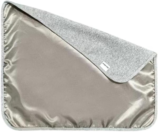 Faraday Blanket: Protection Against Direct Contact from WiFi, Protection Blanket for Cell Phone, Tablet, Electronics (20.5" x 17.5"), Grey - Image 2