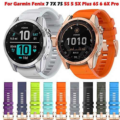 Correa Garmin Fenix blanda para evitar rozaduras al hacer deporte 2