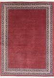 Ursprung: Indien Nain Trading Sarough Mir Boteh 240x174 Orientteppich Teppich Rot Handgeknüpft Indien