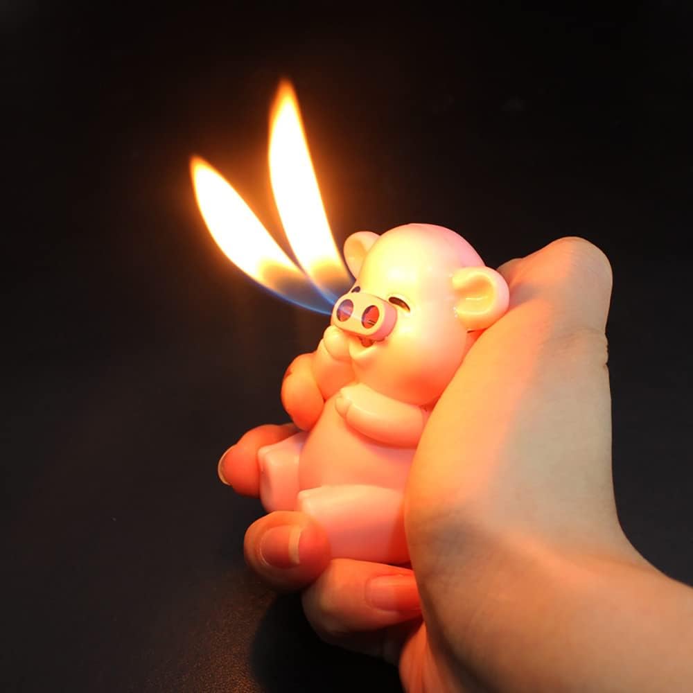It’s a lighter, but it’s also a pig.