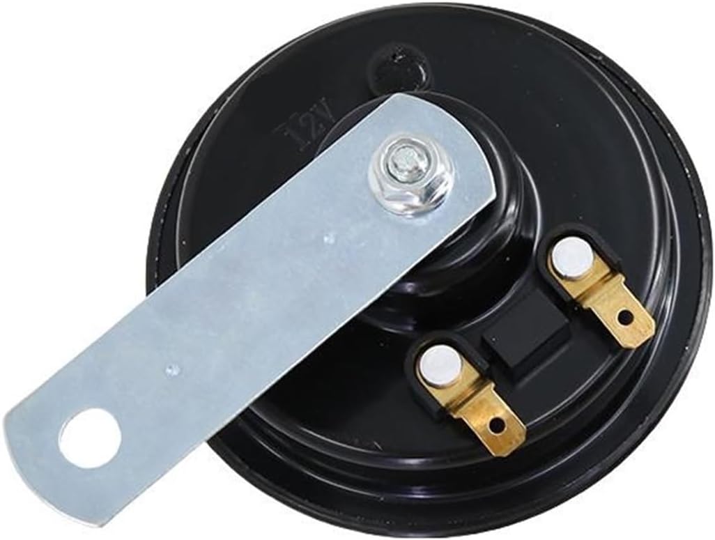 12V Loud Motorcycle Horn - 110dB Waterproof Electric Air for Moped, Scooter, Dirt Bike, and Car