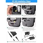 Partstec-EH-5-Plus-Power-Adapter-Supply-Updated-EP-5B-DC-Coupler-Kit-NIKON-EN-EL15-Battery-Replacement-For-NIKON-D500-P520