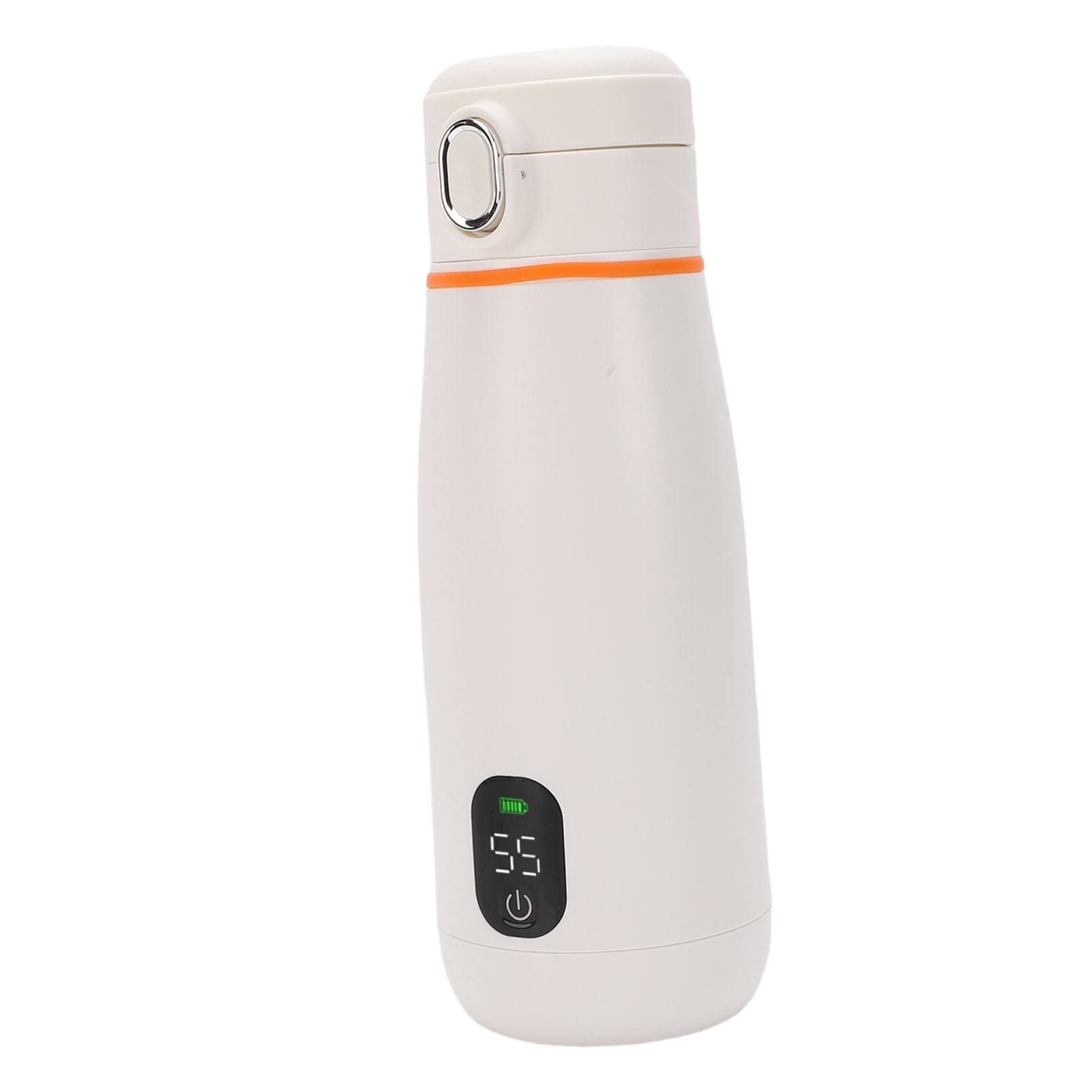 Chauffe Biberon Portable, 350ml Chauffe Biberon USB, Maintien au chaud (jusqu'à 24h), Tempérture Réglable 37°C a 55°C