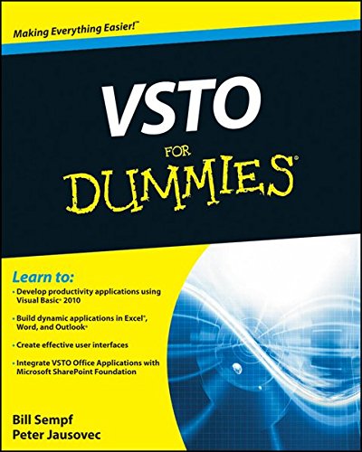 Buy Vsto for Dummies — BookShops.in