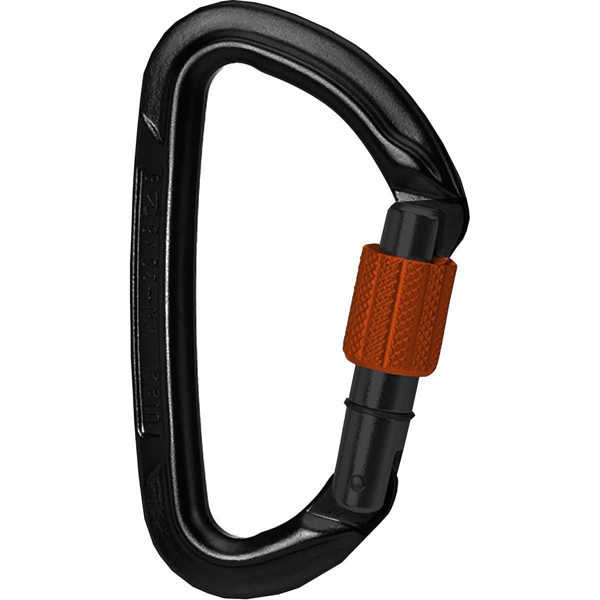 Wild Country Session Screw Gate Black/Tangerine, One Size