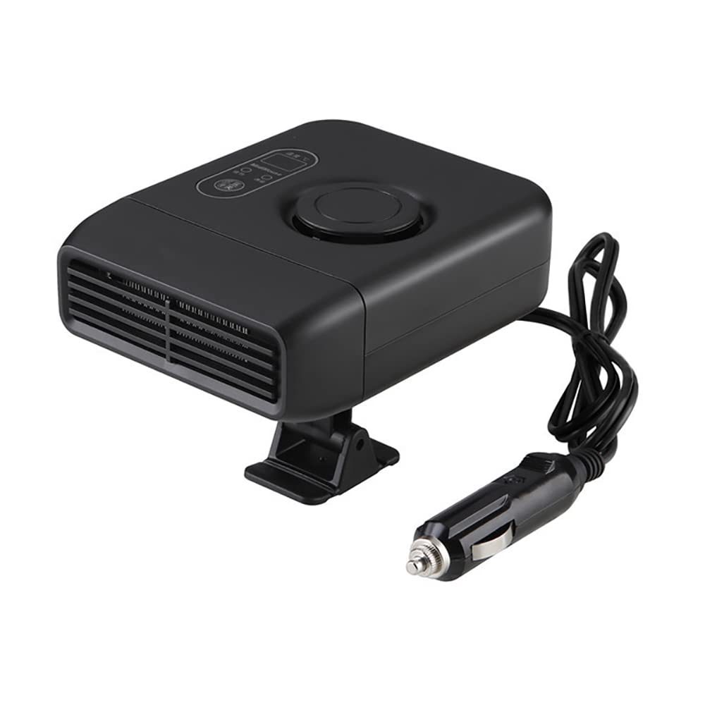 Riscaldatore per auto Riloer per camper, riscaldamento rapido, sbrinamento, sbrinatore, ventilatore per automobile, portatile, compatibile con la maggior parte dei modelli da 12 V.