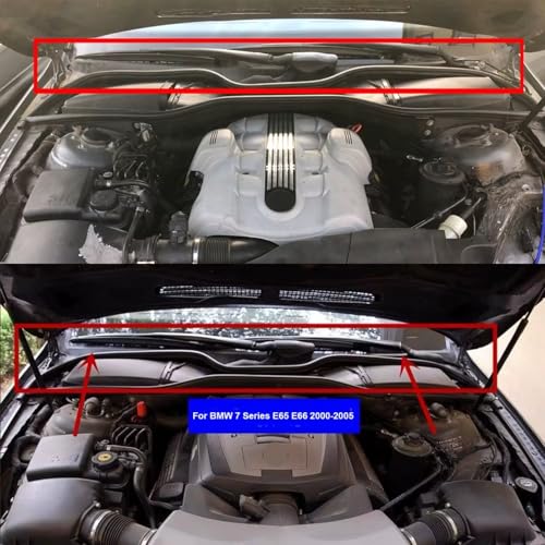 Grille d'auvent essuie-glace BMW E65 E66 2000-2005 remplacement 51717065284