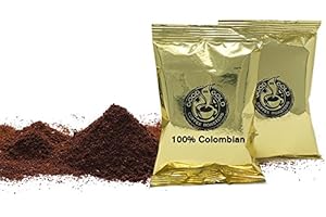 100% Colombian Coffee Pre-Measured Packets for 12 Cup Coffee Maker