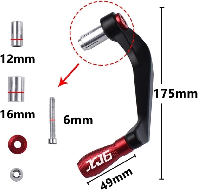 Handguard Guard Motorcycle Lever Guards Falling Protection 7/8" 22mm Handlebar Aluminum Accessories for XJ6 XJ6N XJ 6 for Diversion