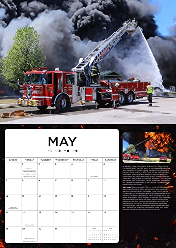 Fire-Trucks-in-Action-2023-16-Month-Calendar-September-2022-through-December-2023