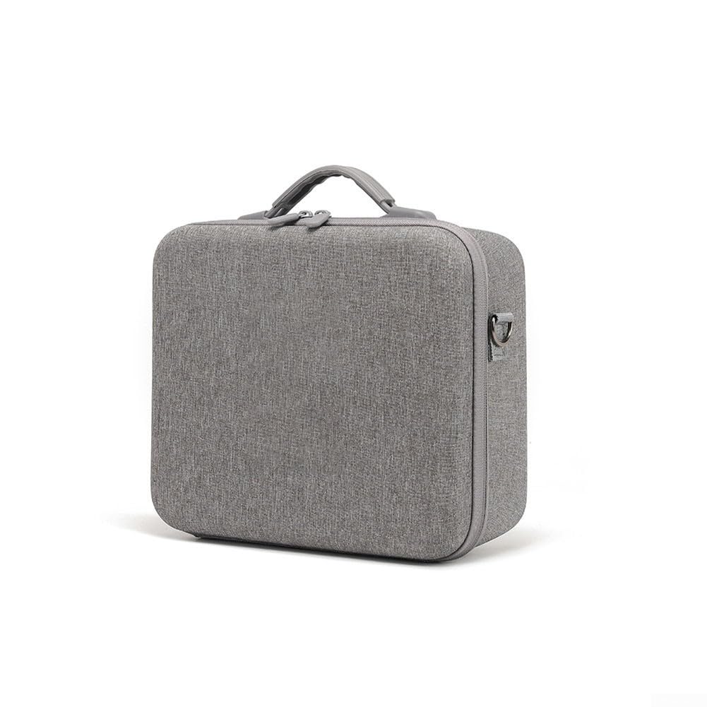 Funda de transporte para XGIMI PLAY 66E, almacenamiento portátil elegante mochila de proyector gris compatible con BKANO PLAY6 Standard Shoulder Bag Box (negro)