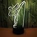 Produktbild Qaq Starry Sky7 Farbwechsel 3D Led Vision Farbverlauf Karate Tischlampe Usb Taekwondo Modell 3D Nachtlichter Baby Schlafzimmer Beleuchtung Wohnkultur