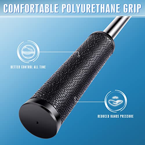 CHMAPKEY - Recuperador de bola de golfe profissional de aço inoxidável telescópico de alta durabilid