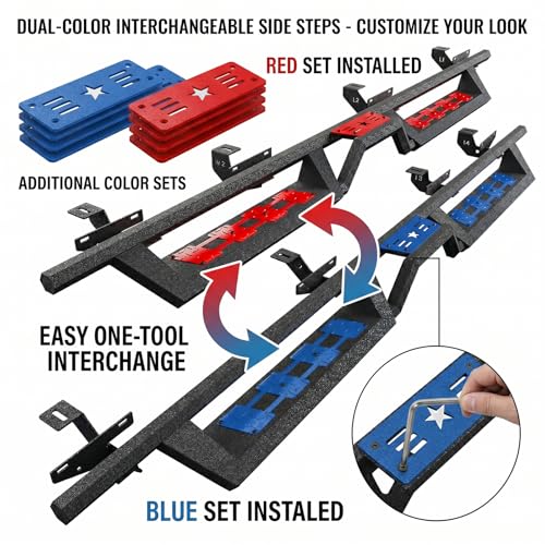 Estribos laterales para Jeep Gladiator JT 2020-2026 miniatura 6
