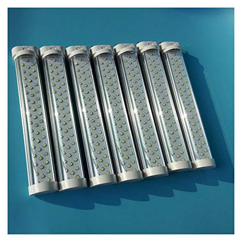 BAFEIYA Ampoule de maïs LED 7PCS Led 2g11 Bouchon De Type Ampoule De Lampe LED 410mm H 2g11 18W(Natural white 4000K)